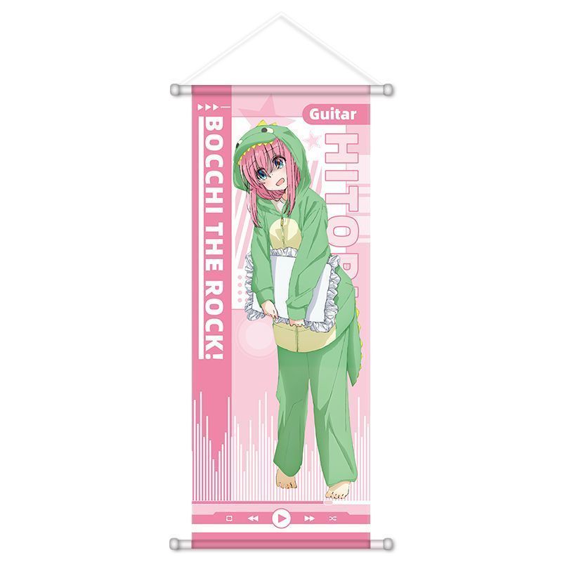 咪咪良品🔥孤獨搖滾周邊掛畫綢布海報波奇後藤獨喜多涼虹夏卷軸動漫二次元