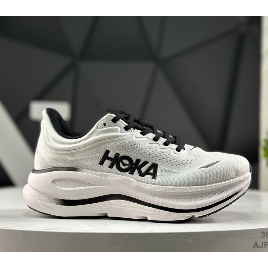 TOP HOKA Bondi 9 舒適防震防滑低幫跑鞋 I3OC
