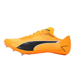 Puma 田徑鞋 EvoSpeed Brush 7 男鞋 黃 黑 釘鞋 中長距離 可拆釘 312969-01 [ACS]