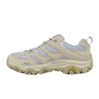 Merrell 登山鞋 Moab 3 女鞋 米 藍 戶外 機能 越野 黃金大底 ML00003595 [ACS]
