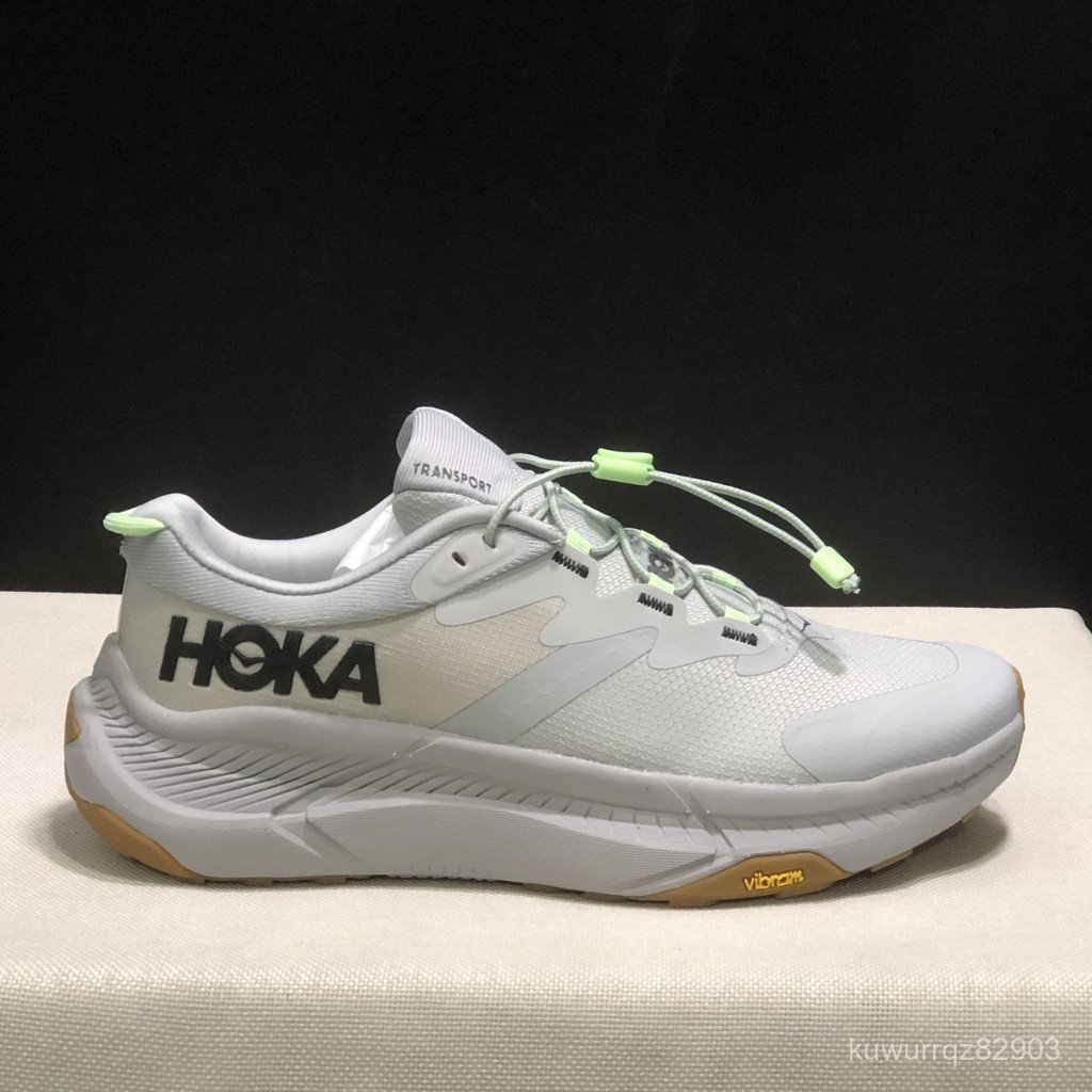 HOKA 運輸跑鞋男女運動鞋男女通用情侶馬拉松透氣淺黑色白色OVID 0WA2 AY5Z