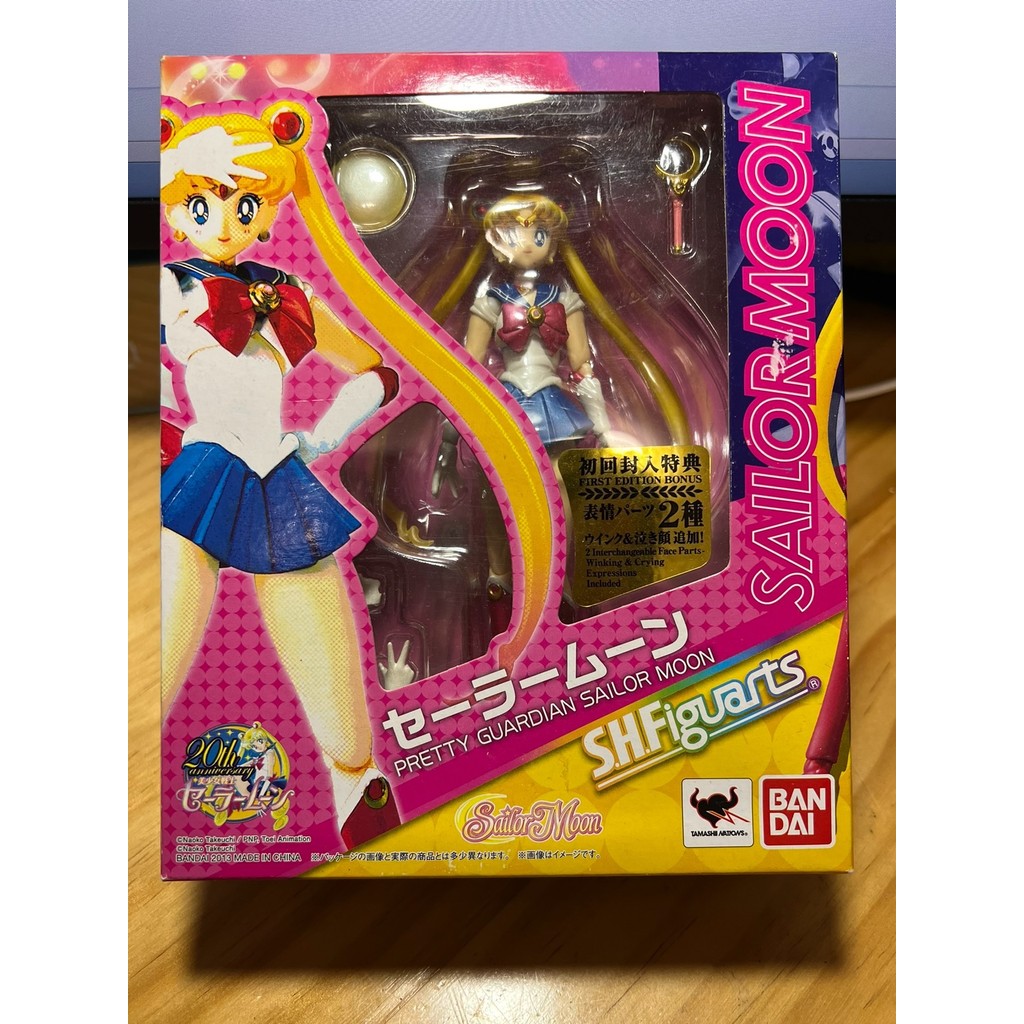 萬代+shf+美少女戰士+月野兔+水兵月+初回版+帶特典+中古品 萬代日版美少女戰士shf，水兵月，月野兔！ 初回帶特典