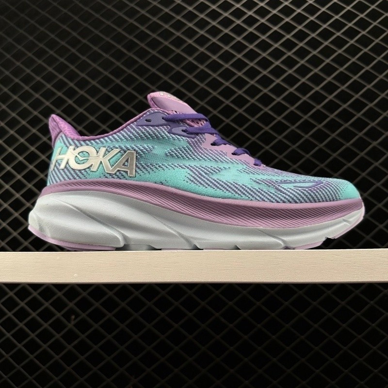Hoka ONE ONE Clifton 9 男女專業緩震跑步鞋，男女通用超輕透氣厚底運動鞋，尺碼36-45 MP68