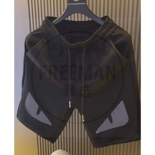 FREEMAN臻選*夏季新款歐貨時尚潮流百搭高端奢潮大氣男運動戶外休閒五分褲