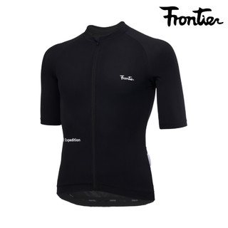 Frontier 男 NERVE TRAINING Jersey 運動版車衣｜黑色 (M-2XL) / 城市綠洲