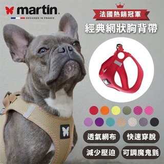 Martin 馬汀 網狀透氣胸背帶 中小型犬專用｜狗胸背帶 狗狗胸背帶 犬用胸背帶 寵物胸背帶 台灣製造『WANG』