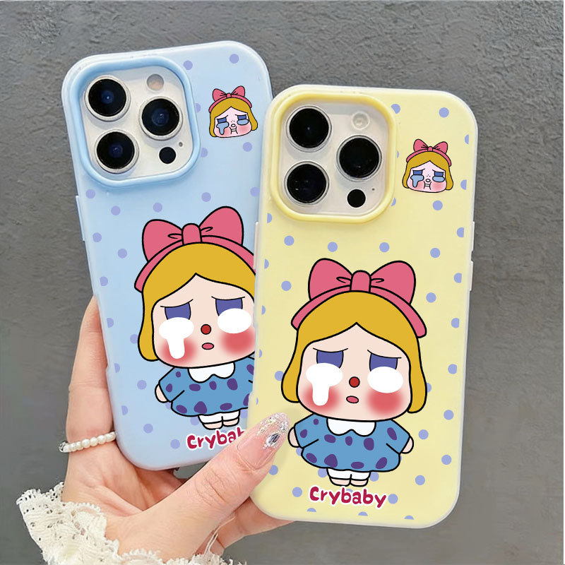ins愛哭娃娃藍色娃 谷歌 Googl PIXEL 10 Pro XL 9 8 8A 7 7A 防摔 手機殼