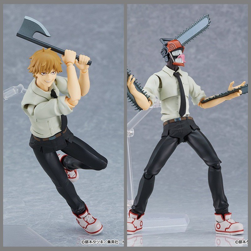 【新品現貨】玩具 手辦 模型 電鋸人 figma#586 電次 鏈鋸人 澱治 可動人偶 擺件模型 盒裝手辦