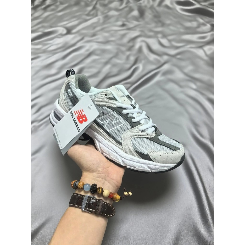 紐巴倫 真S純NB530紅扣版New Balance 530韓國單只老牌洋特雷廠還原詳情產品控制灰色麂皮NB530新百倫
