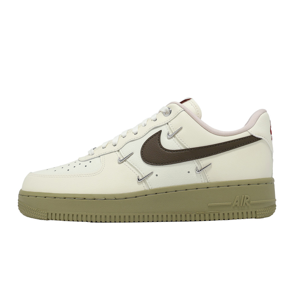 Nike 休閒鞋 Wmns Air Force 1 07 LX 女鞋 米 小勾 CNY IQ9802-022 [ACS]