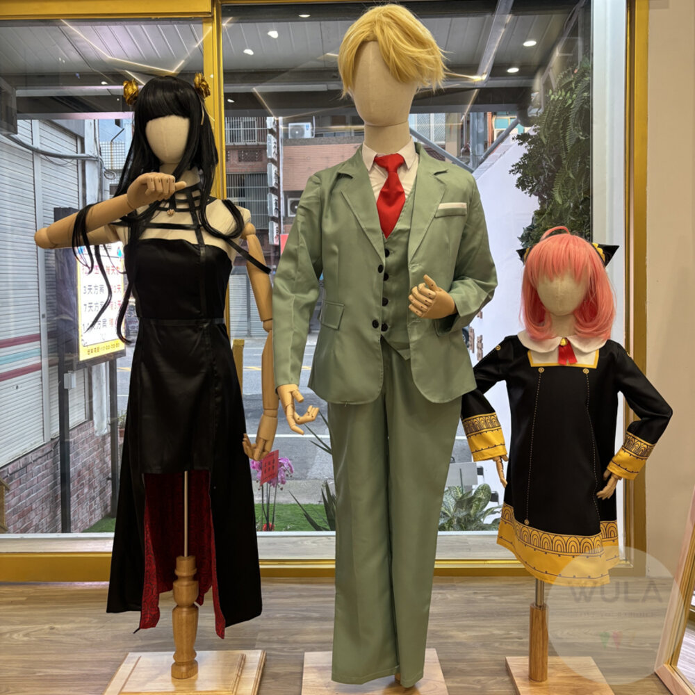 間諜家家酒服裝 隔日到貨 台灣現貨發票 WULA烏拉 安妮亞衣服 約兒服裝 阿妮雅 安妮雅cos 約兒武器 黃昏衣服 安