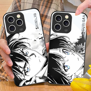 日漫情侶新蘭 OPPO A5 A3 A6 PRO 5G A9 A16 A17 A57 A73 A77 4G 防摔 手機殼