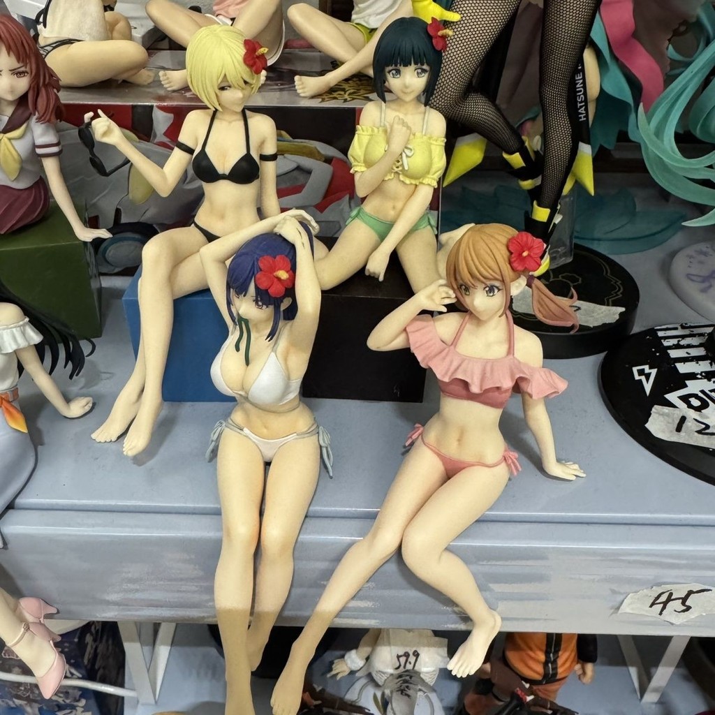 日版現貨FURYU 女神咖啡廳 泡麵壓 泳裝 居家服 景品手辦擺件