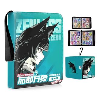 絕區零卡冊ZenlessZoneZero遊戲卡牌卡片收納冊拉鍊活頁收藏冊