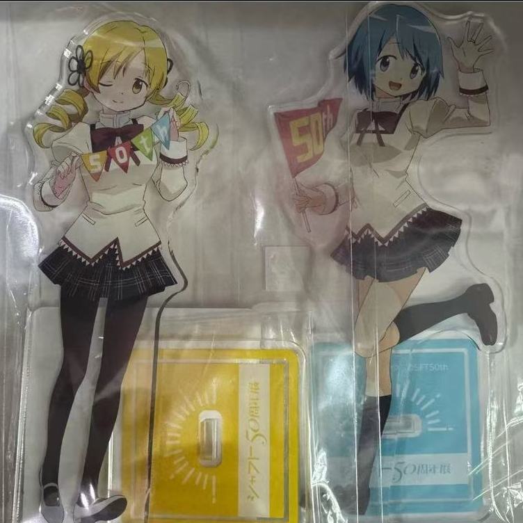日谷散貨 Shaft50週年展魔法少女小圓巴麻美沙耶加50週年立牌原袋
