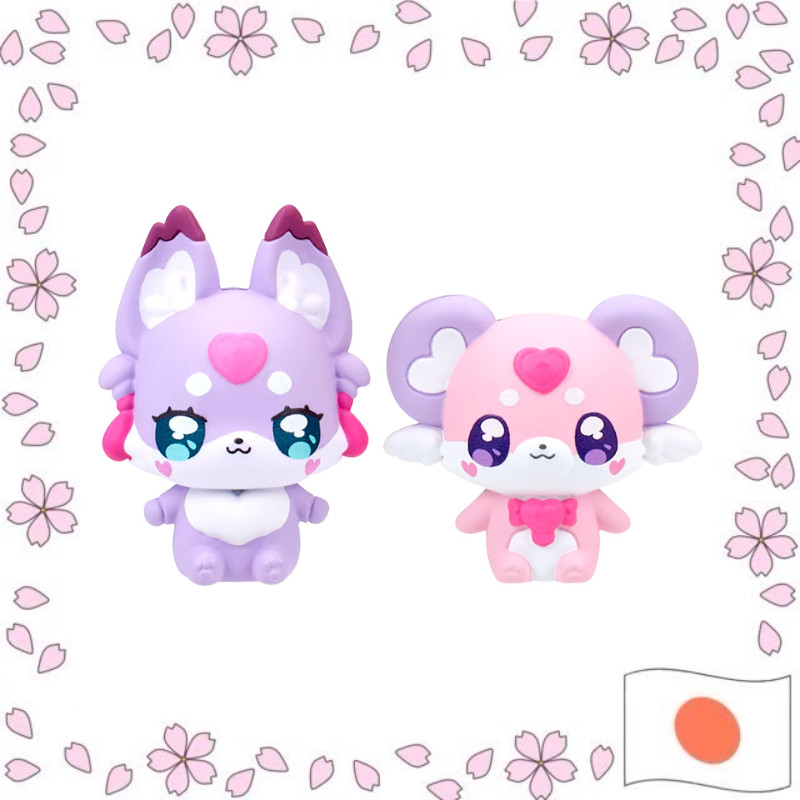 [萬代(BANDAI)] 名偵探光之美少女！ Prikoed Doll 波奇坦＆棉棉坦 組合 適齡 3 歲以上【日本直郵