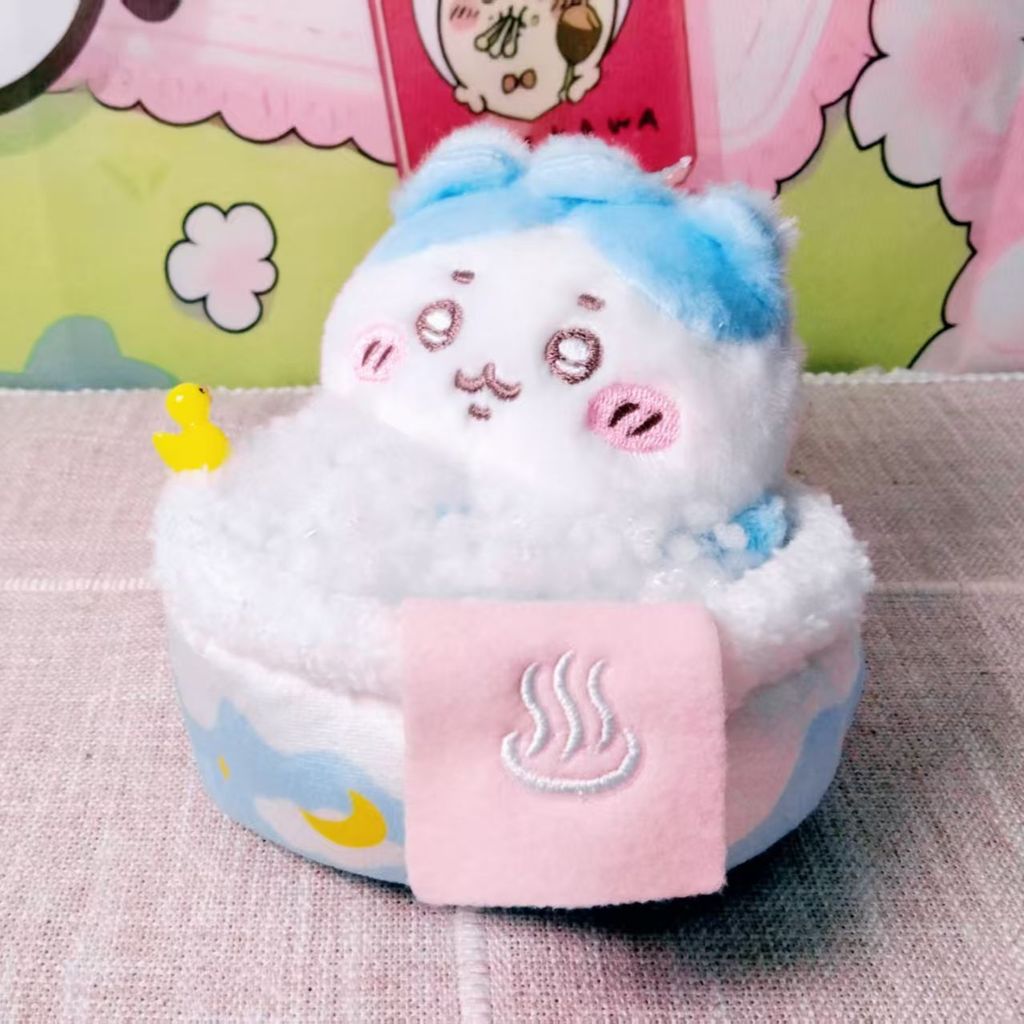 ✨小鋪上新✨3.2~chiikawa日本限定Baby嬰兒系列浴缸套裝飛鼠吉伊毛絨掛件送朋友