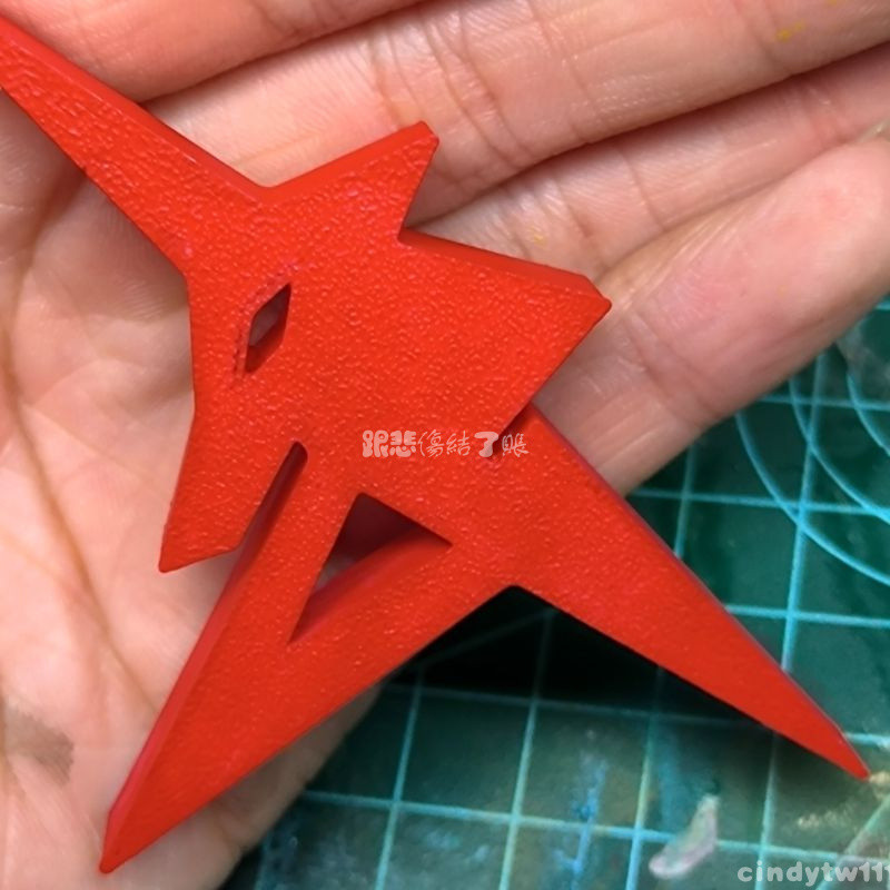 ガンダム⚔️ 牛高達標誌  RX-93 ν高達 3D打印一體成型 高達周邊物料 高達周邊百貨 機動戰士飾品