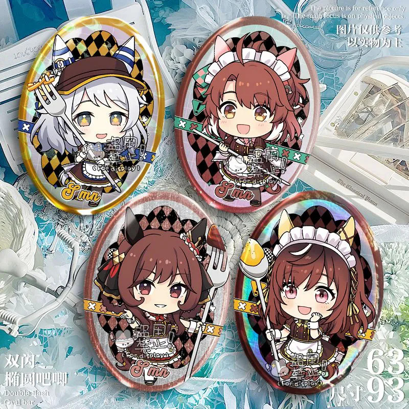 Oguri Cap Special Week 動漫徽章別針漂亮的德比 COCO'S 女士胸針時尚卡哇伊角色扮演胸針包配件