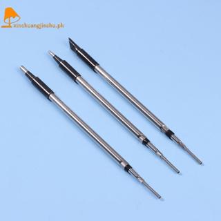 XIN陶瓷加熱芯烙鐵頭de Tip馬蹄尖圓形尖頭不銹鋼烙鐵工具配件PH