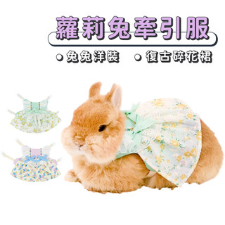 現貨 蘿莉兔牽引服【蘿莉兔洋裝】【兔兔衣服】UP0685▸寵物外出服▸寵物兔造型▸兔子外出▸寵物兔服裝▸兔兔外出服