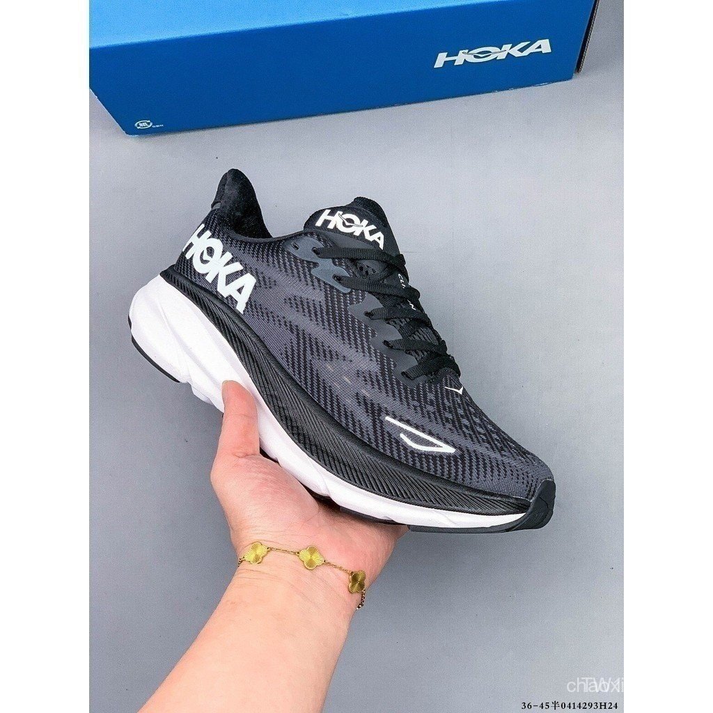 2026 Hoka Clifton 9透氣輕便跑鞋 - 時尚耐磨男女運動鞋 5BR0