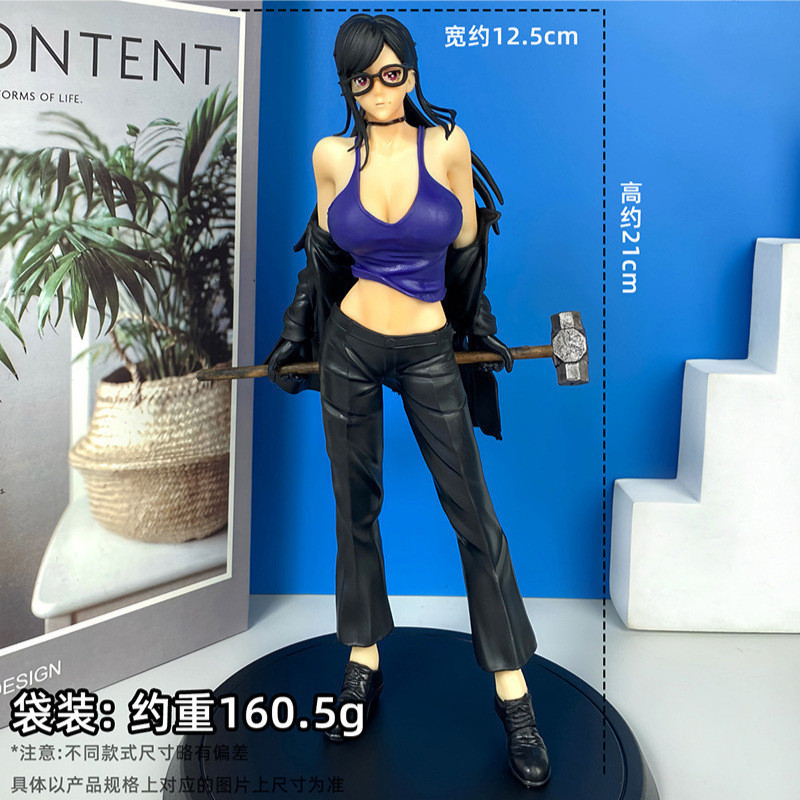 ODMH 鐳射南方日鶴夏日重現網代慎平小舟潮拿捶女孩動漫公仔手辦擺件