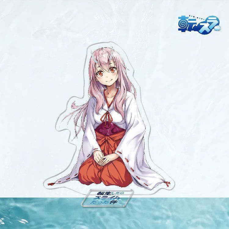 現🐸貨動漫周邊我轉生變成史萊姆這檔事 利姆魯 紅丸朱菜亞克力立牌擺件