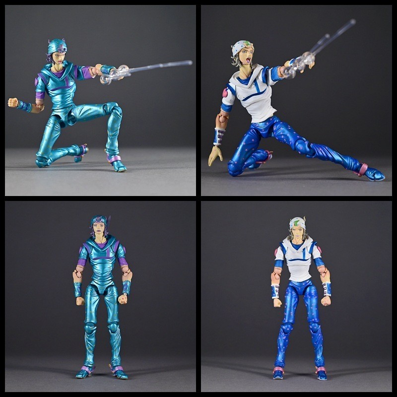 JOJO的奇妙冒險新品 喬斯達 JOJO喬納森·喬斯達 飆馬野郎喬斯達 關節可動 可動模型擺件公仔 JOJO新品喬斯達