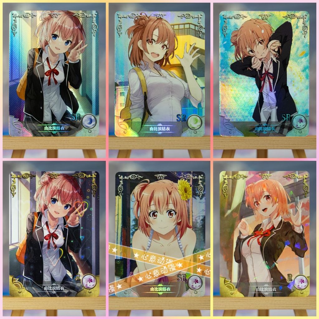 現🍺貨 我的青春戀愛物語果然有問題周邊卡牌由比濱結衣一色伊呂波(彩羽)
