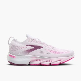 Brooks 布魯克斯 Glycerin Flex 女 慢跑鞋 跑鞋 甘油靈活 白 粉紅 [1204671B136]