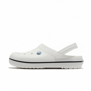Crocs 洞洞鞋 布希鞋 Crocband 白 男鞋 洞洞鞋 涼拖鞋 基本款 卡駱馳 [ACS] 11016100