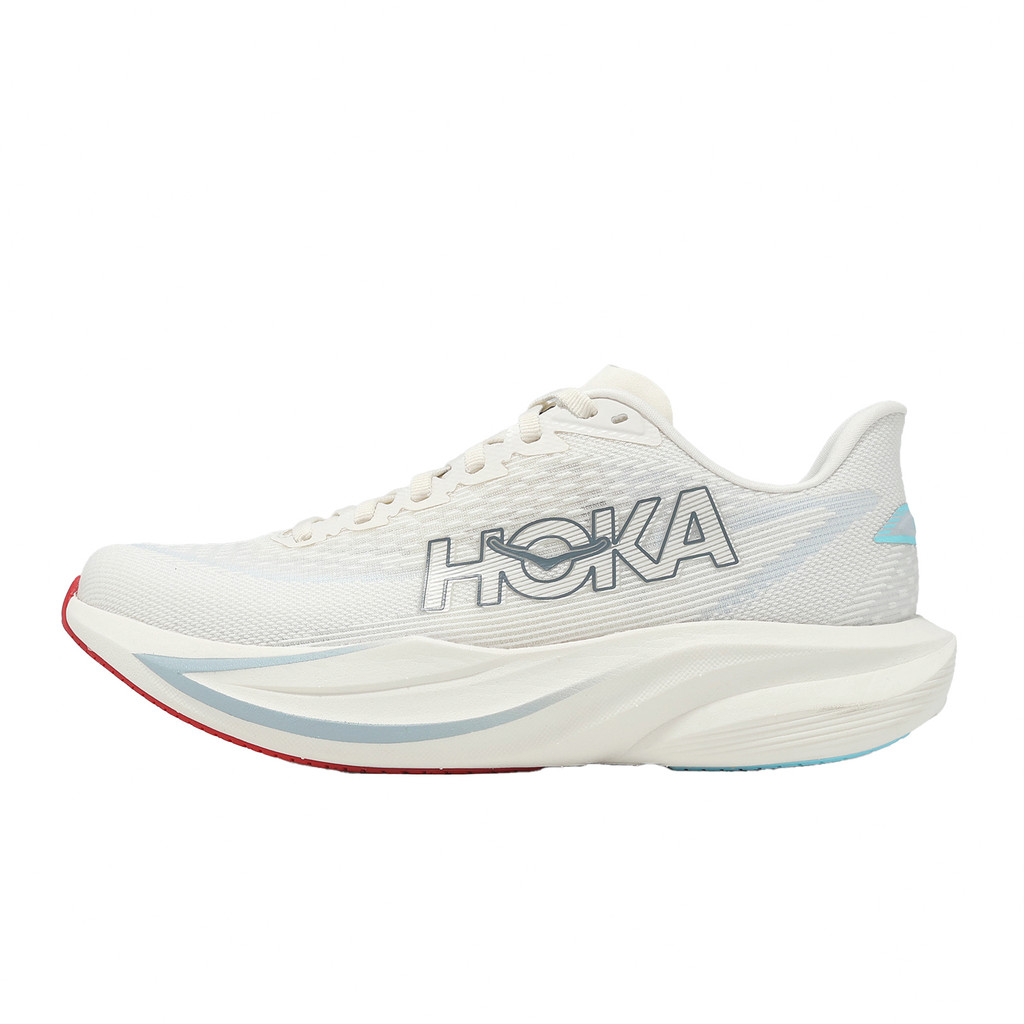 Hoka 競速跑鞋 Mach 7 女鞋 雪岩白 晴空藍 回彈 馬拉松 路跑 運動鞋 1171938ASRN [ACS]