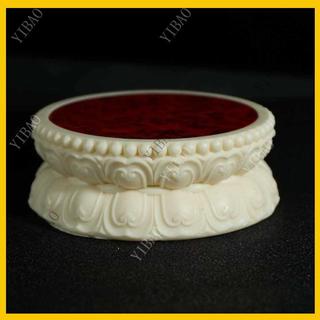 蓮花底座 佛像底座 象牙果 雙層蓮花座 神明底座 花盆底座 擺件 托架 茶寵座 水晶球底座 禪意 居家 裝飾品 佛具