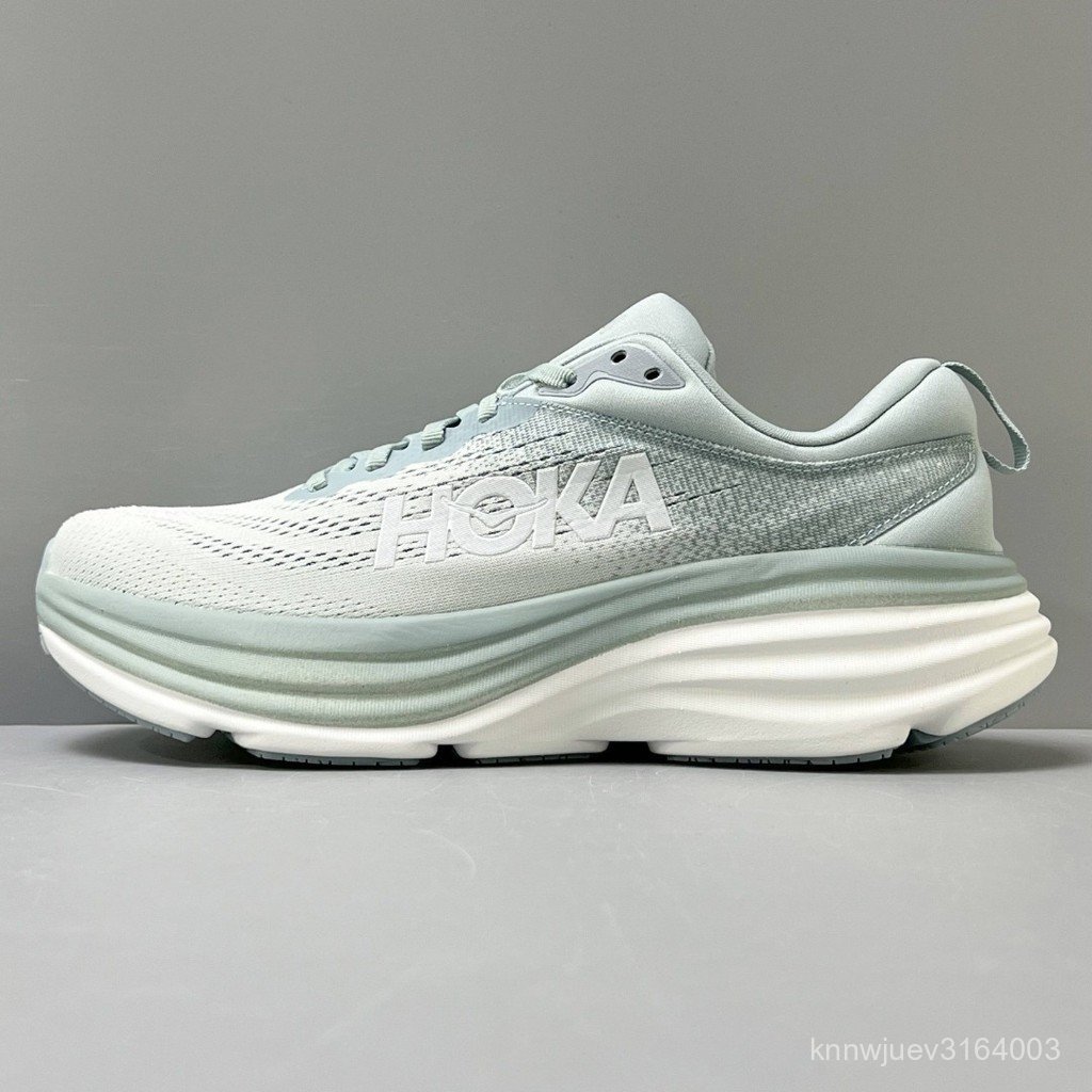 Hoka Bondi 8 寬跑鞋男女運動鞋男女通用情侶 YAFS UC6L