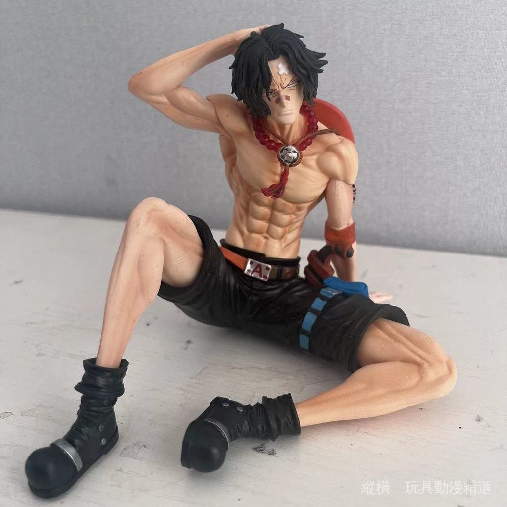 【現貨】航海王 艾斯手辦GK【限量版】海賊王 波特卡斯·D·艾斯手辦公仔模型潮玩雕像 桌面機箱擺件 生日禮物