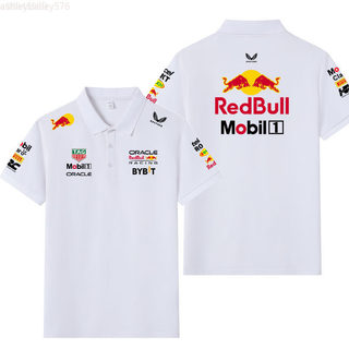 2026F1紅牛車隊服維斯塔潘方程式賽車服polo衫男女翻領短袖T恤