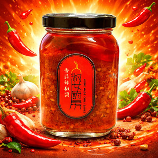現貨 淑女廚房 香蒜辣椒醬 古早味辣椒醬｜拌飯拌麵必備｜香蒜小霸王 蒜辣醬｜蒜香辣椒醬｜拌飯拌麵神醬｜台灣製造｜重蒜重辣