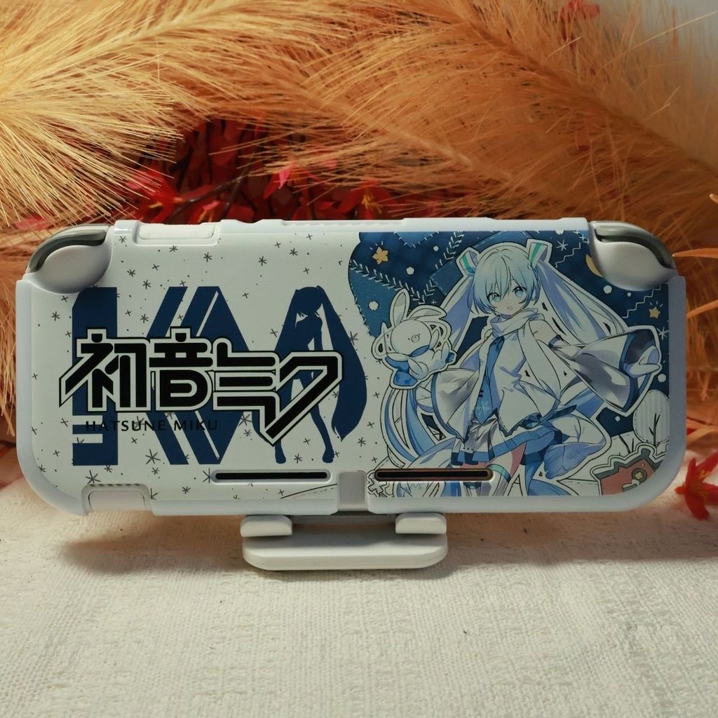 【限時免運】雪初音10週年 Switch2白色全包保護殼OLED分體lite oled普通續航