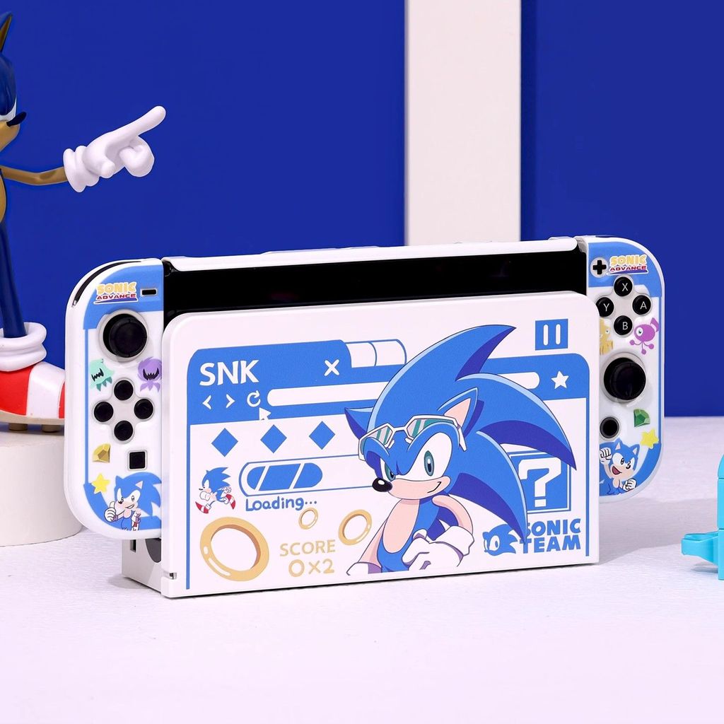 【限時免運】SWITCH OLED保護殼Switch2代保護套卡帶盒收納包 刺蝟索尼克