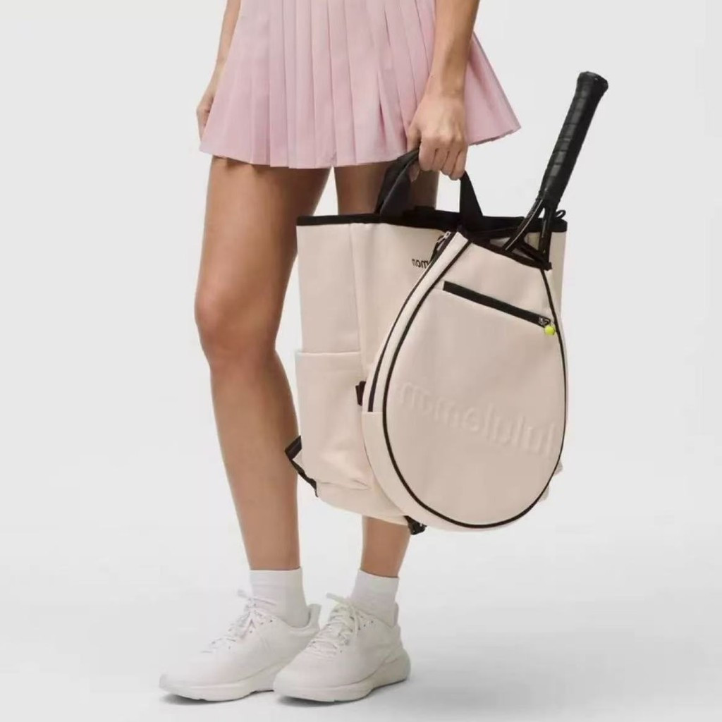 Lululemon Lulu 19L網球拍包戶外運動跨境男女通用背包網球包L