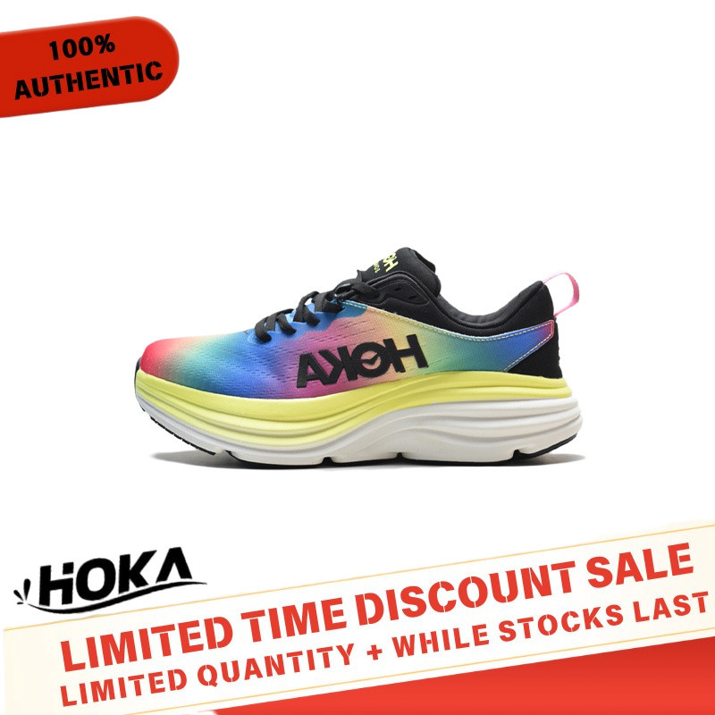 (100% 正品)HOKA ONE ONE BONDI 8 運動鞋 1123202 限時優惠 - 5 年保修