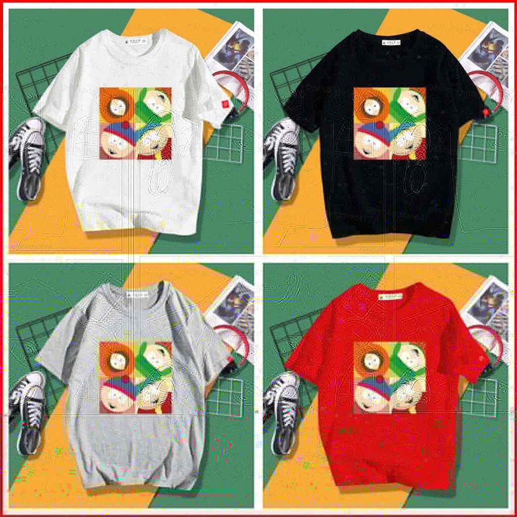 MG1h南方公園斯坦馬什埃里克西奧多卡特曼凱爾布羅弗斯基Cosplay布3D夏季T恤動漫短袖到