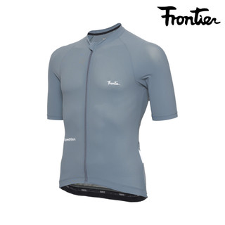 Frontier 男 NERVE TRAINING Jersey 運動版車衣｜湖水藍 (M-2XL) / 城市綠洲