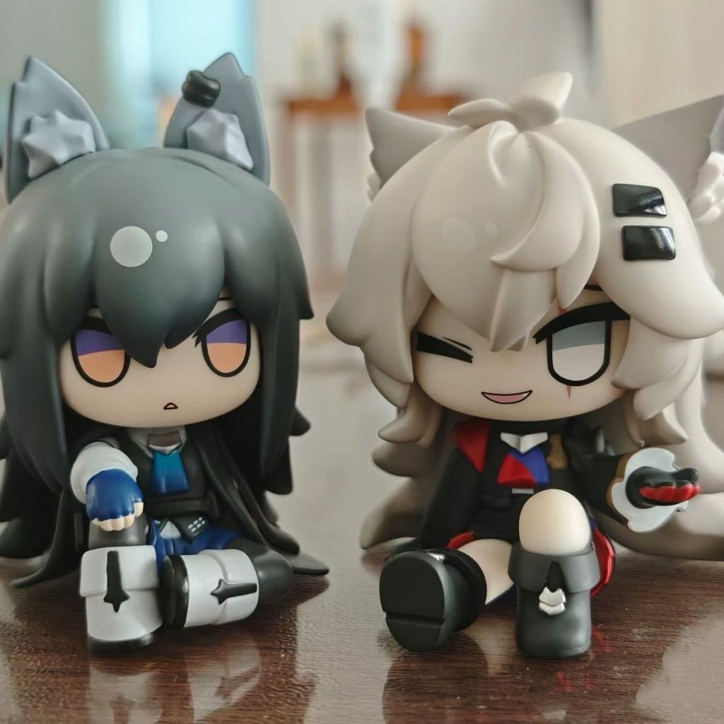 〖明日方舟〗 Mon3tr 明日方舟周邊 同人禮物明日方舟MINI系列Q版手辦狂歡夜荒蕪拉普蘭德緘默德克薩斯小手辦