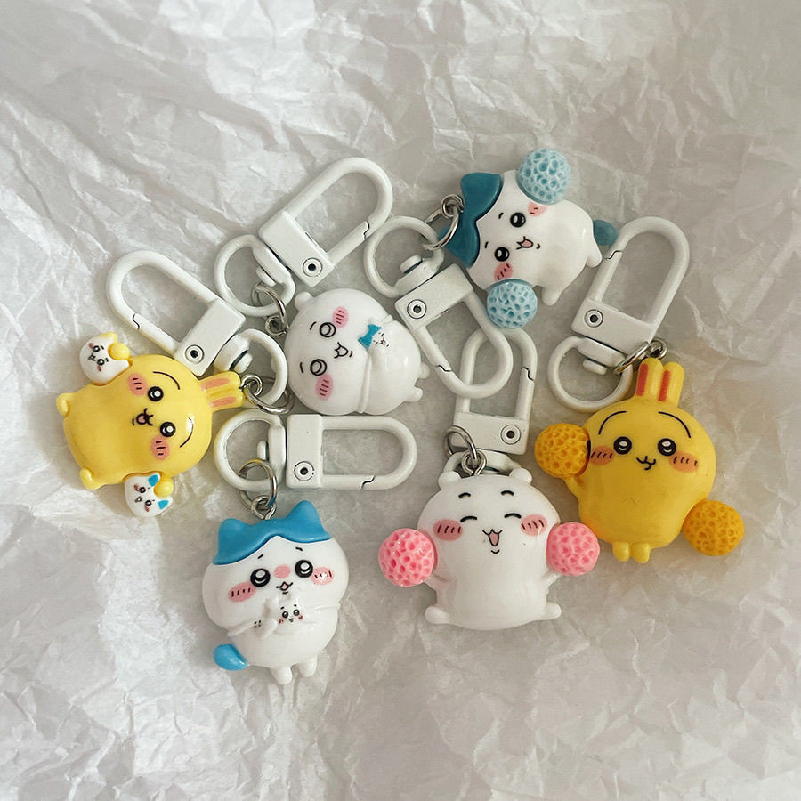 台灣現貨🌟 吉伊卡哇掛件 可愛Chiikawa鑰匙扣 鑰匙圈 卡通背包吊飾 包包掛飾 吊墜 書包掛件 掛飾 娃娃