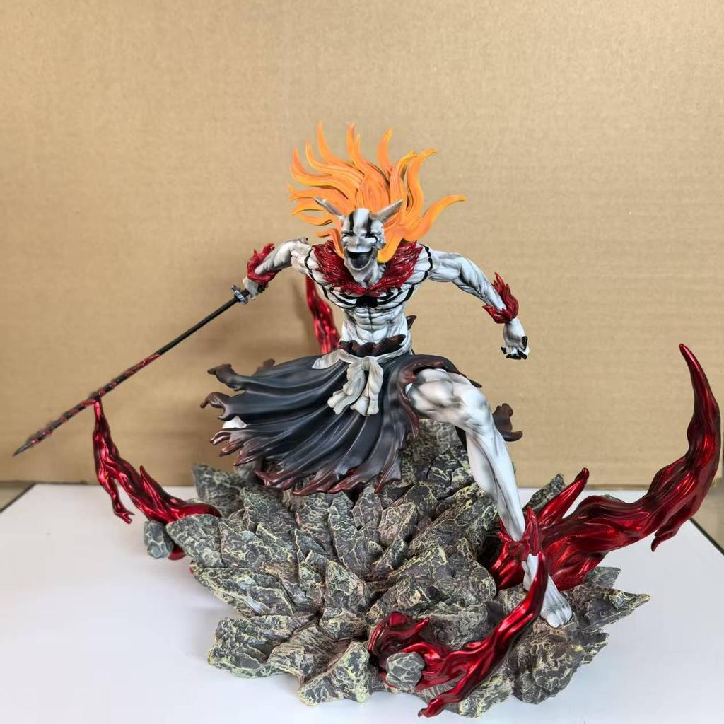 【現貨】死神 BLACH 暴走 牛頭黑崎一護手辦雕像【獨家限定】限量 BLACH 境界 虛白形態黑崎一護GK模型手辦雕像