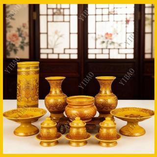 陶瓷香爐 佛具用品 供水杯 蓮花花瓶 供果盤 神明茶杯 淨香爐 佛堂擺件 供佛套裝 神桌用品 薰香爐 敬茶杯 佛前供奉