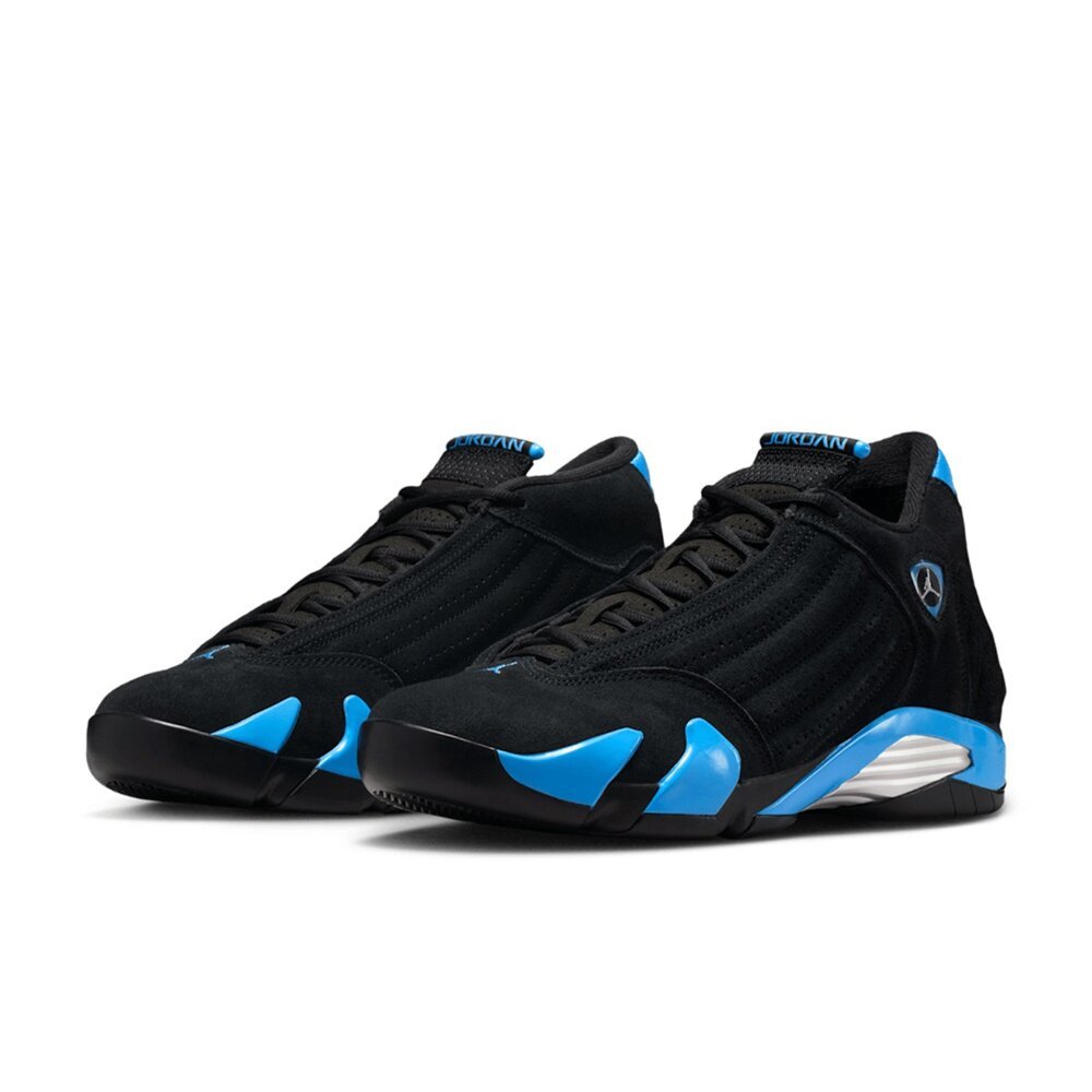 Nike Air Jordan 14 Retro 2026 黑藍 拼接 氣墊 男鞋 487471-007【SPLY】