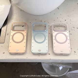 原創電鍍鑲鑽磁吸Magsafe 適用iPhone 17 16 15 Pro Max i15 i16 17Pro 手機殼